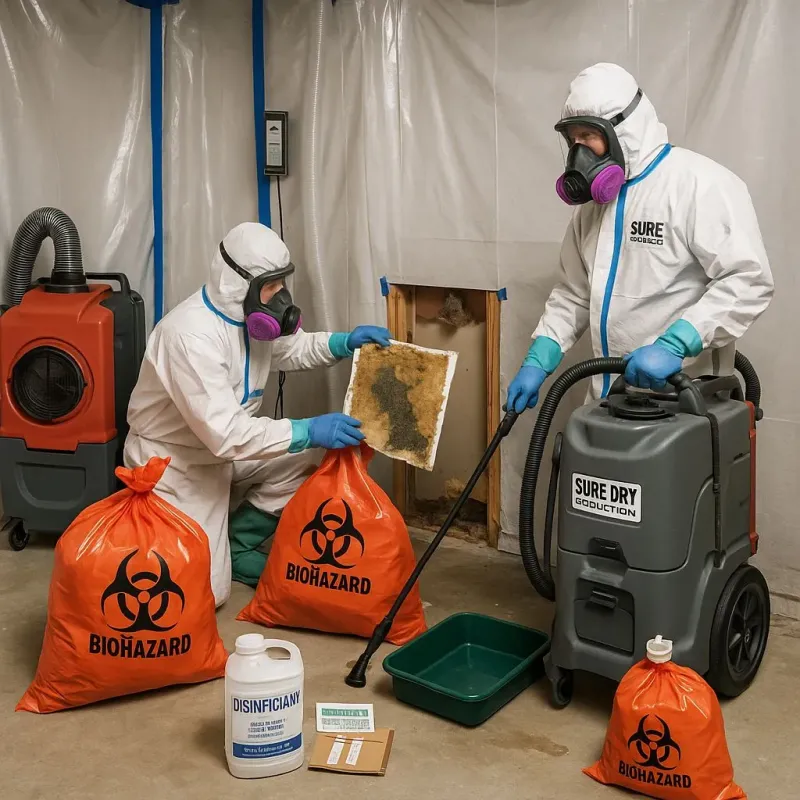 Contaminated Water Handling Protocols process in Freestone County, TX